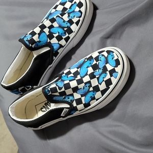 Vans butterfly checkerboard